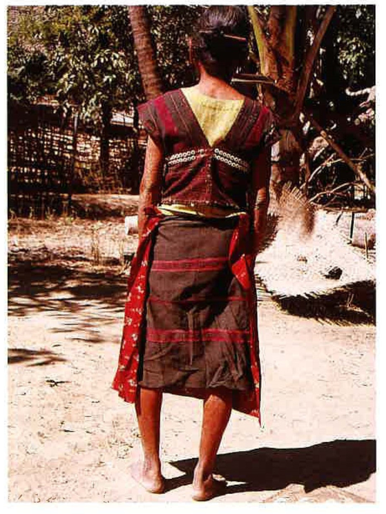 Back view of Hodep Skirt